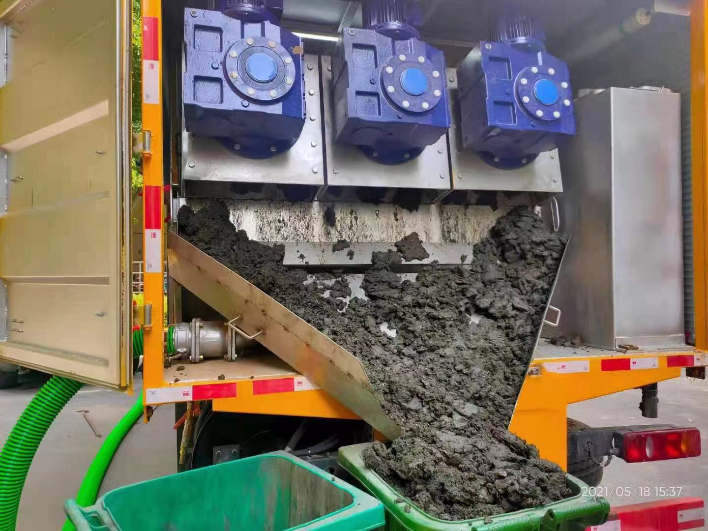 兴隆化粪池清掏城市维护站-泥浆净化干湿分离处理